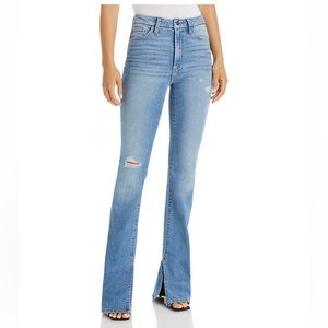 NWT Women’s Joe’s flawless bootcut jeans with slit size 28